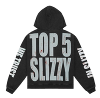 GODSPEED Top 5 Slizzy VVS Hoodie (Grey Wash)