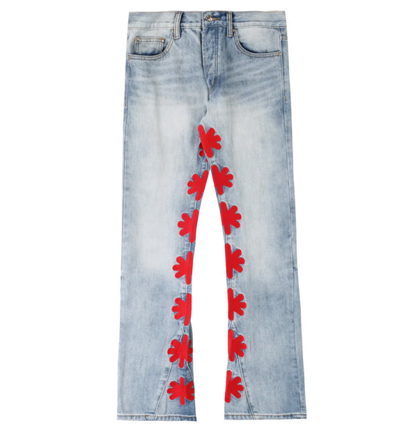 LOST SHDWS OG Light Denim Pant Blue/Red