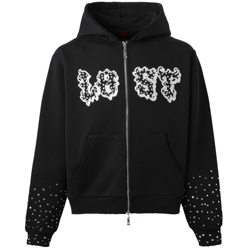 Lost Intricacy Black 2.0 Patch Hoodie