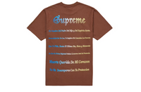 Supreme Grim Reaper Tee (Brown)
