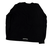 Chrome Hearts Neck Logo L/S T-shirt Black/White