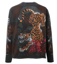 Lost Intricacy 'Twin Tiger' L/S Tee Black