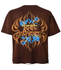 Lost Intricacy 'Divine' Intricacy Tee Brown