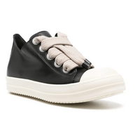 Rick Owens Jumbolace Low leather sneakers