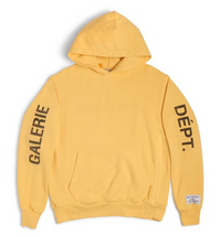 Gallery Dept. ART THAT KILLS Reversible Logo Hoodie Yellow