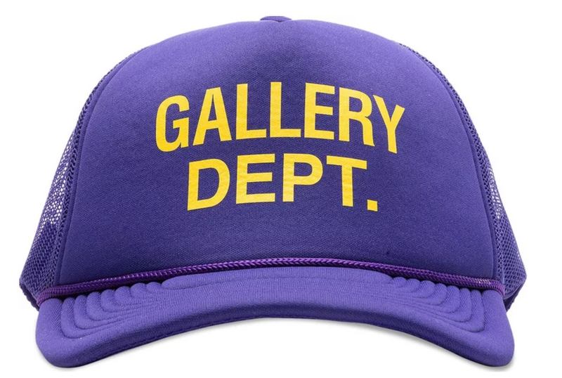 GALLERY DEPT GD TRUCKER HAT PURPLE