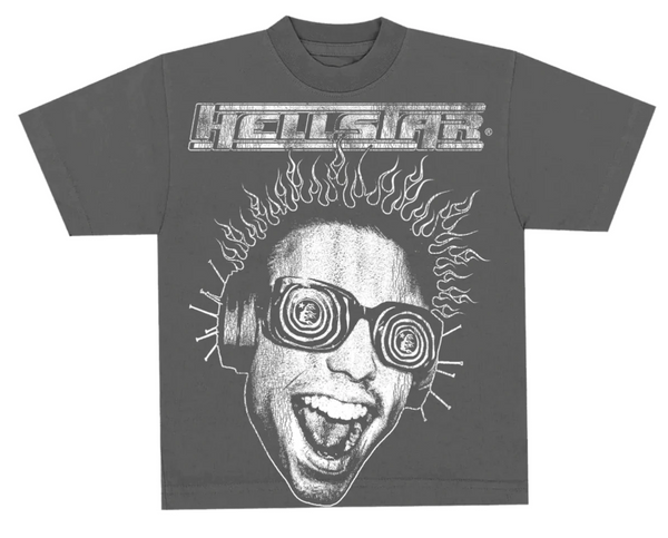 Hellstar Studios Rage Short Sleeve Tee Shirt Black