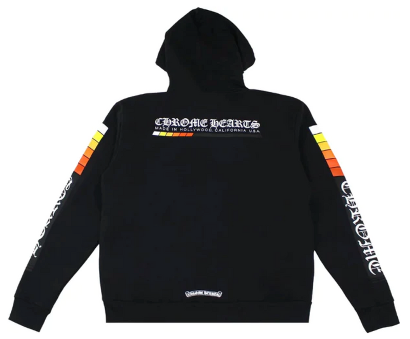 Chrome Hearts Hollywood Racing Stripes Pullover Black