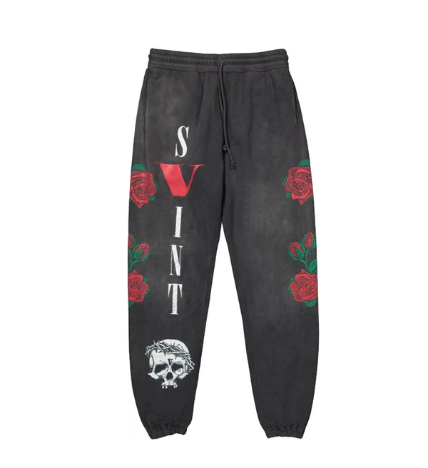 Saint Michael x Vlone Sweatpant 'Black'