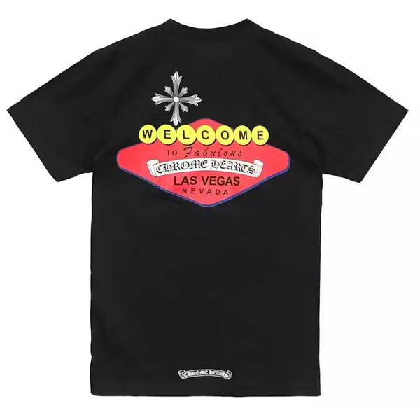 Chrome Hearts Las Vegas Exclusive Logo Tee Black