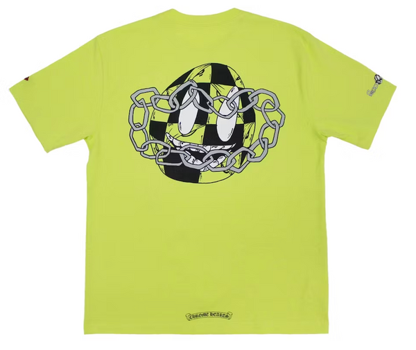 Chrome Hearts Matty Boy Link T-shirt Lime Green