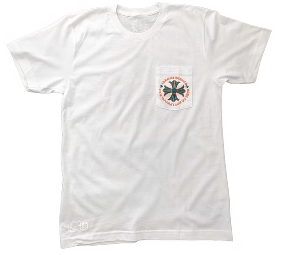 Chrome Hearts Miami Art Basel Exclusive T-shirt White/Green/Orange