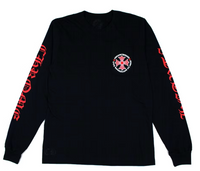 Chrome Hearts Made In Hollywood Plus Cross L/S T-shirt Black/Red