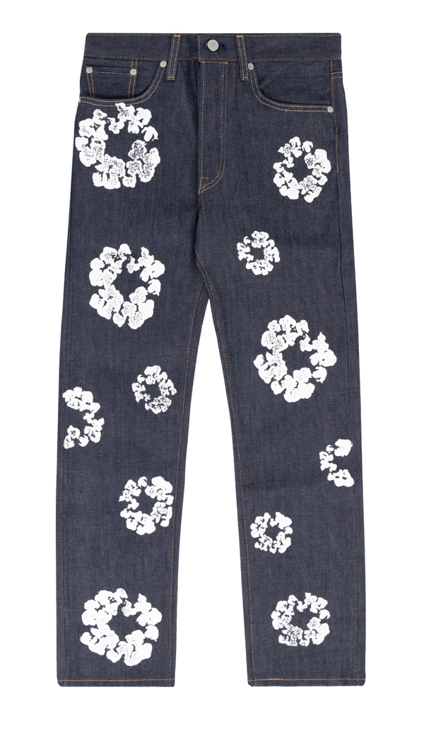 THE COTTON WREATH JEAN SELVEDGE (RAW DENIM)
