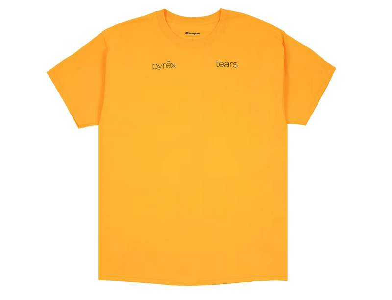 Denim Tears Pyrex Tears T-shirt Yellow