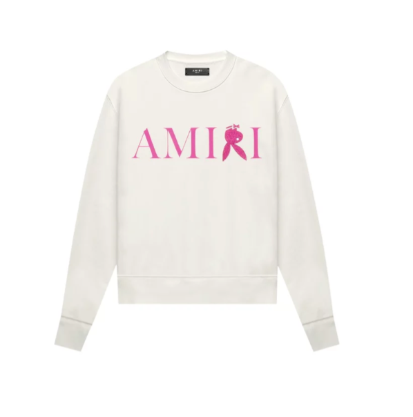 Amiri Reverse Bunny Crew 'Blanc