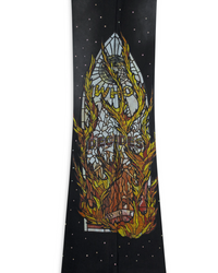 Who Decides War Faded Flame Glass Rhinestone Coal