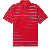 Supreme Thrasher Stripe Polo Red