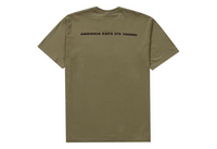 Supreme America Eats Its Young TeeLight Olive
