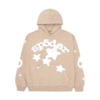 Sp5der Beluga Sand Hoodie