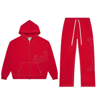 Godspeed OG Logo V2 Sweatsuit Red Stitched OG Logo