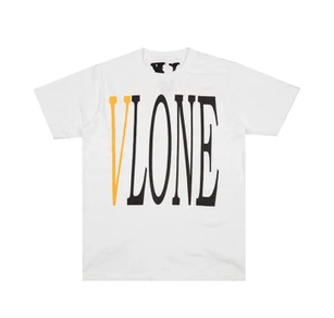 Vlone Staple T-shirt Yellow/White