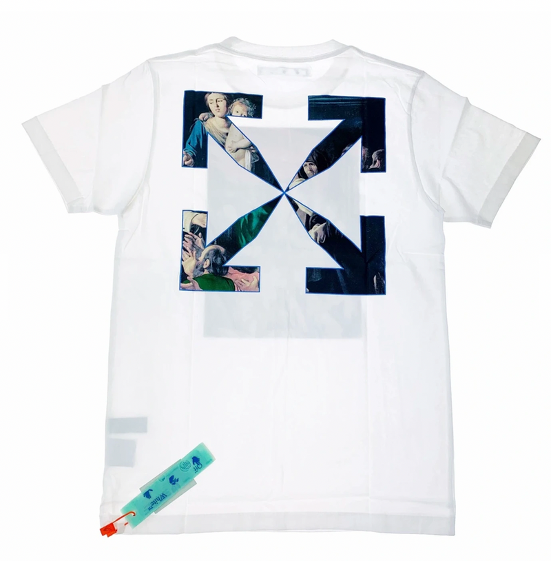 OFF-WHITE CARAVAGGIO PAINTING S/S OVER T-SHIRT (WHITE)