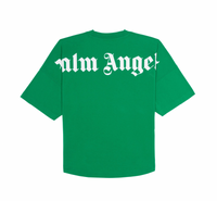 Palm Angels Logo T-Shirt Green