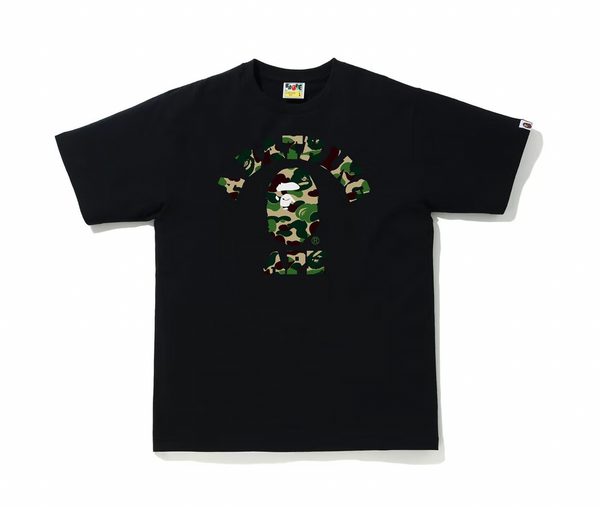 BAPE ABC Camo College Tee (SS21) Black/Green