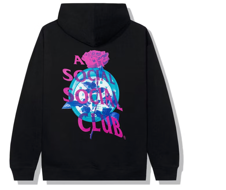 Out Of Time Black Hoodie