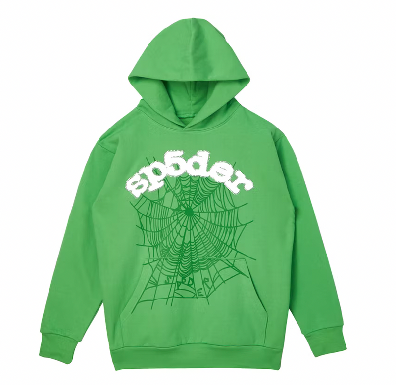 Sp5der Websuit Hoodie Green