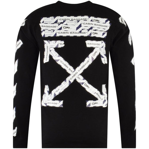 OFF-WHITE Airport Tape L/S T-Shirt
